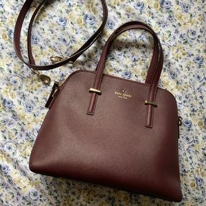 Kate Spade Cedar Street Maise bag in Mulled Wine